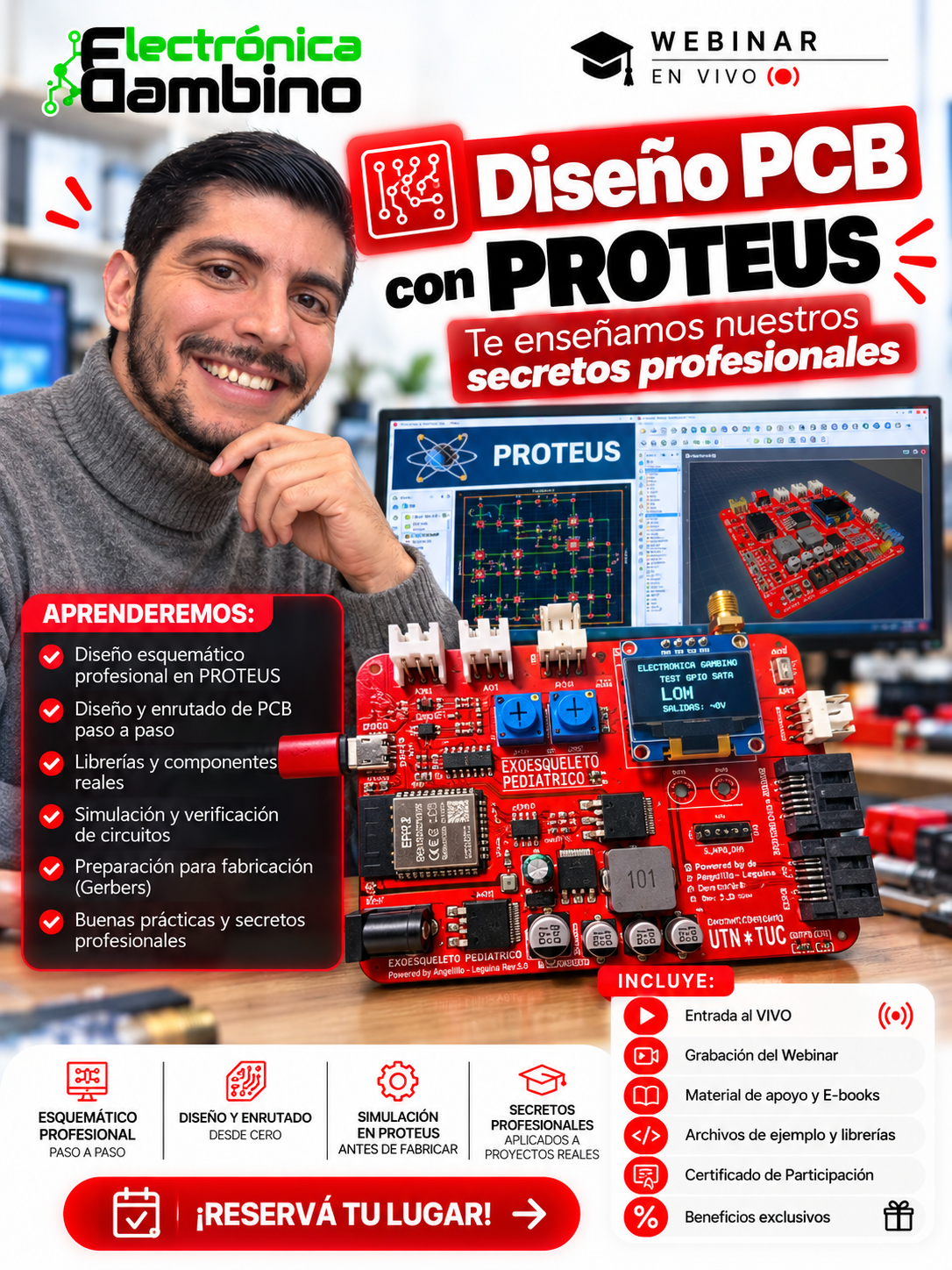 Tips p/Diseño PCB Profesional con PROTEUS